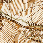 Waldin South Crimea: Simferopol - Alushta district map, 1904 digital map