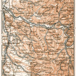 Waldin South environs of Klodzko (Glatz), 1911 digital map