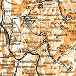 Waldin Southeast France, 1900 digital map