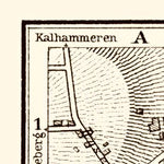 Waldin Stavanger city map, 1910 digital map
