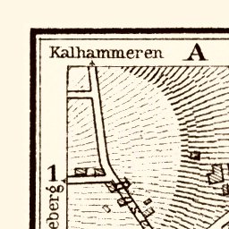 Waldin Stavanger city map, 1910 digital map