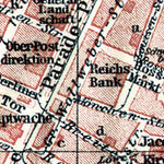 Waldin Stettin (Szczecin) city map, 1911 digital map