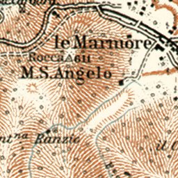 Waldin Terni and environs map, 1909 digital map