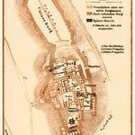 Waldin Tiryns (Τίρυνθα) site map, 1908 (after Dörpfeld) digital map