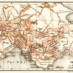 Waldin Torquay city map, 1906 digital map