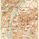 Waldin Trier city map, 1927 digital map