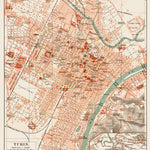 Waldin Turin (Torino) city map, 1903 digital map