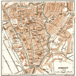 Waldin Utrecht city map, 1909 digital map
