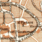 Waldin Utrecht city map, 1909 digital map