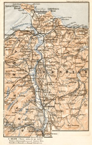 Waldin Valley of Convay map, 1906 digital map