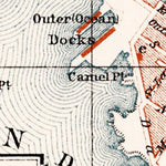 Waldin Victoria (Victoria and Esquimalt) town plan, 1907 digital map
