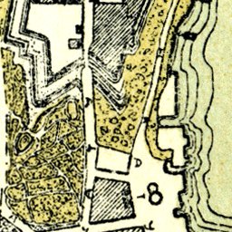 Waldin Willmanstrand (Вильманстрандъ, now Lappeenranta) town plan, 1889 digital map