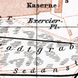Waldin Wittenberg city map, 1911 digital map