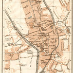 Waldin Worcester city map, 1906 digital map