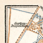 Waldin Wörlitz town plan, 1911 digital map