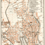 Waldin Zwickau city map, 1911 digital map