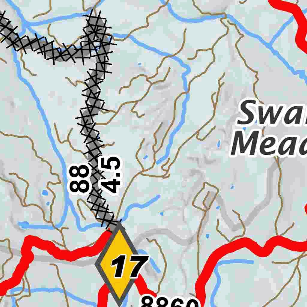 Lone Butte SnoPark Map by Washington State Parks Avenza Maps