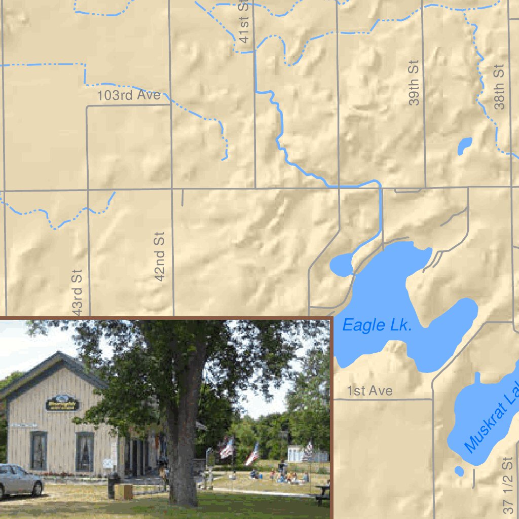 KalHaven Trail State Park South Haven to Gobles Map by West Michigan