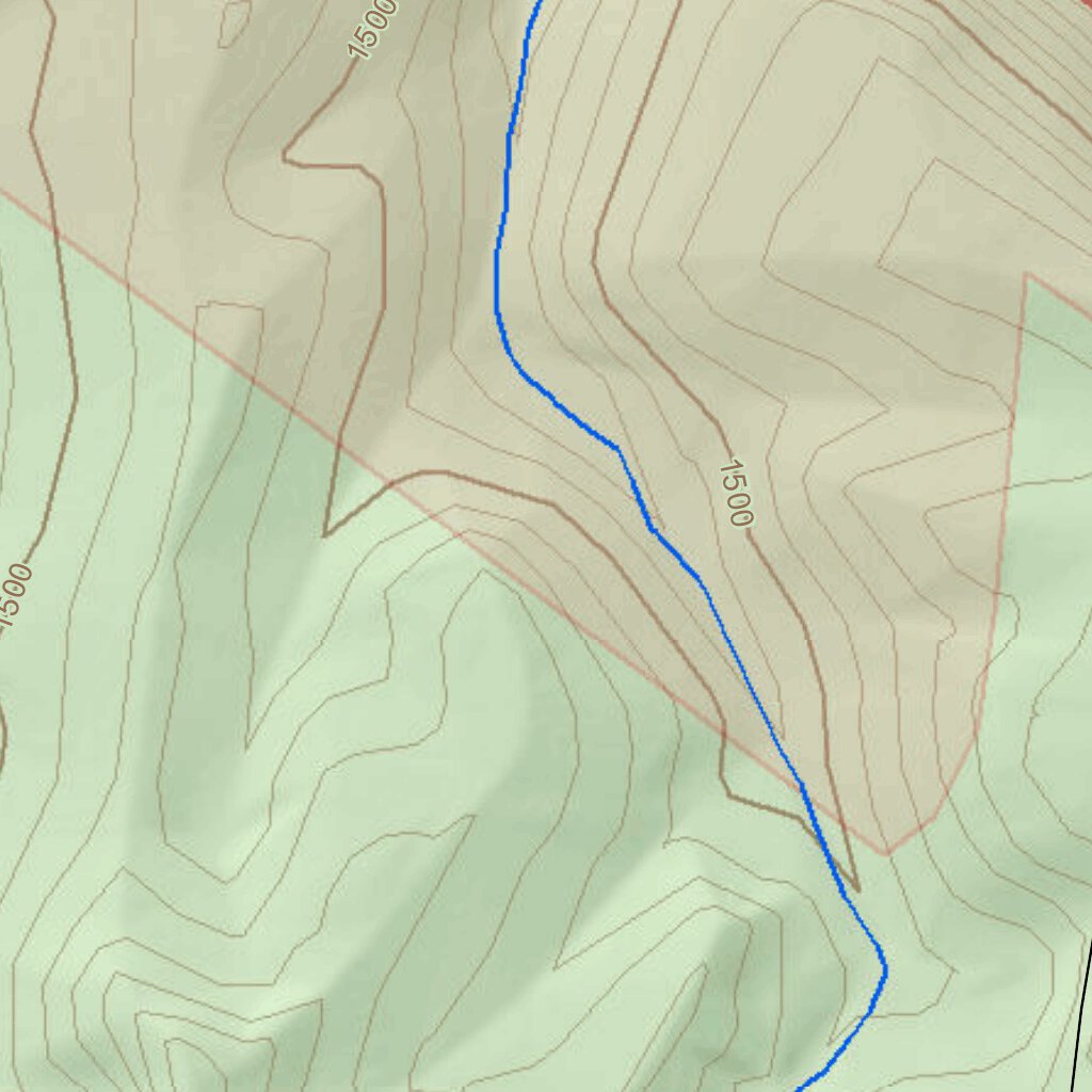 Hawks Nest Lake Fishing Guide (Large) Map by WV Division of Natural