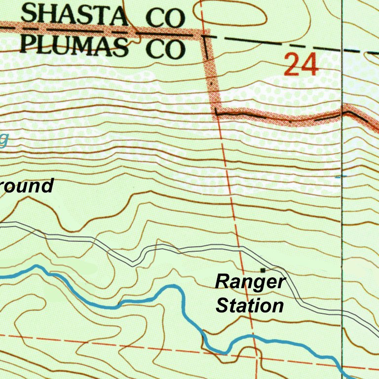 Devils Kitchen trail Map by Sacramento Valley Hiking Conference