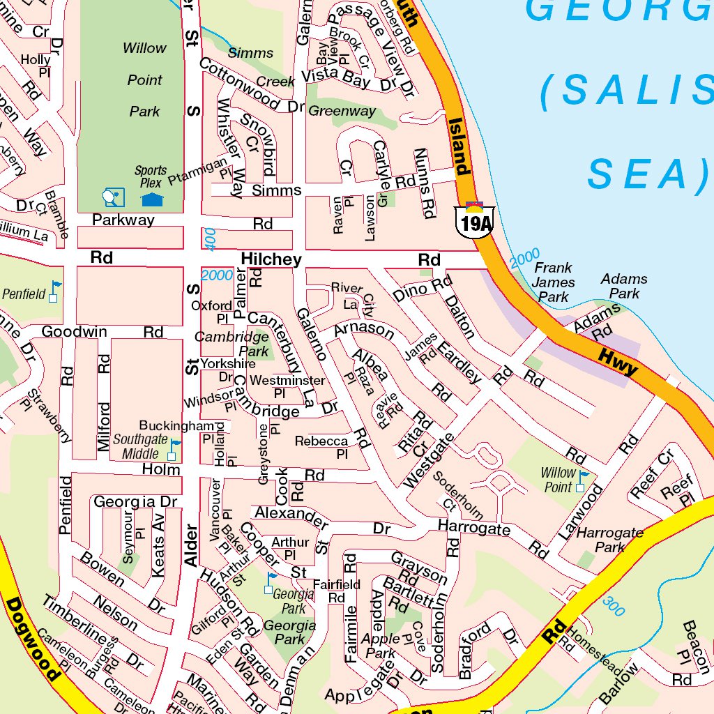Campbell River, BC Map by Mapmobility Corp. | Avenza Maps