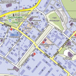 Лахденпохья, план города. Lahdenpohjan kaupungin kartta. Lahdenpohja City Map