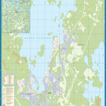 Суоярви, план города. Suojärven kaupungin kartta. Suojärvi City Map