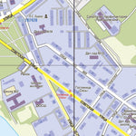 Сясьстрой, план города. Syasstroy City Map