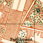 Tehran City Map, 1914