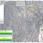 Butte CDT Thunderbolt Mtn to Konda Ranch (Map 1 of 4)