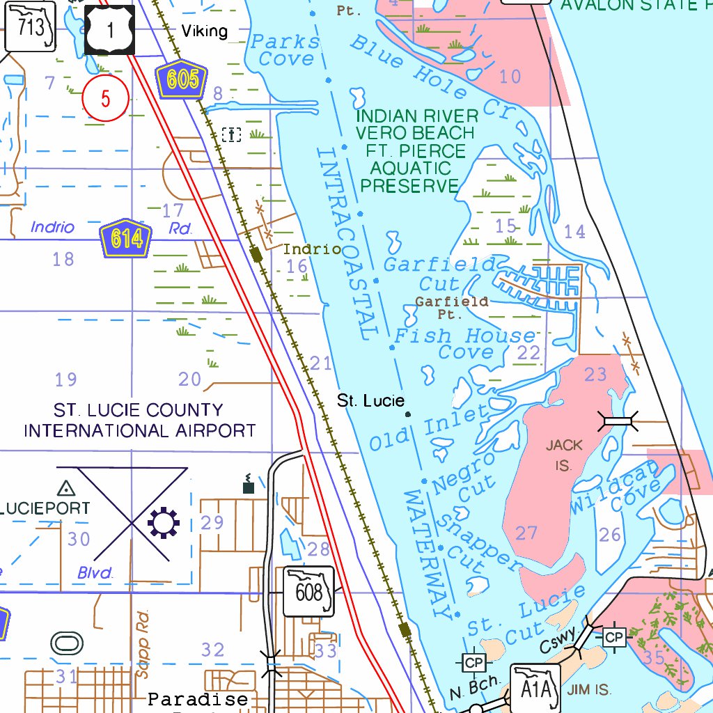 St. Lucie Map by Avenza Systems Inc. | Avenza Maps