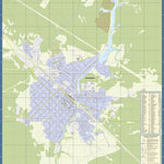 Малая Вишера. Malaya Vishera City Map
