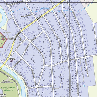 Порхов. Порховское городское поселение. Porkhov City Map
