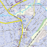 Струги Красные, план посёлка. Strugi-Krasnye Town Plan