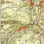Saint Cloud and Sévres map, 1903