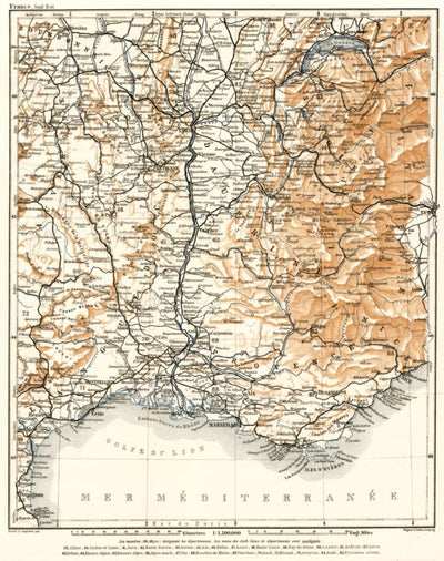 Southeast France, 1902