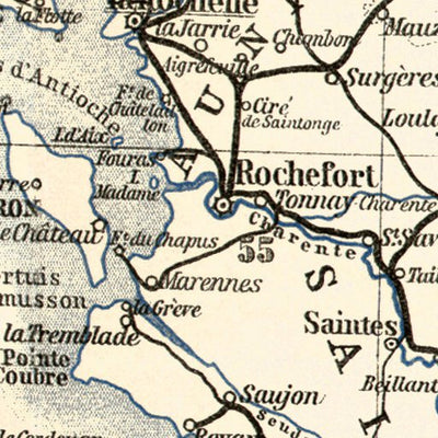 Southwest France (Bordeaux, Nantes, Angers…), 1902