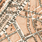 Reims city map, 1909
