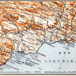 French Riviera from Fréjus to Menton, 1900