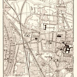 Saint-Denis map, 1910