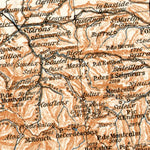 Pyrenees, general map, 1902