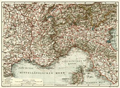 Riviera general map, 1913