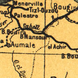 Algeria and Tunisia, 1900
