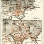 Bougie (Béjaïa) town plan, 1909