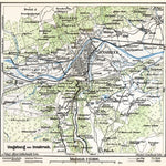 Innsbruck and environs, 1911 (1:85,000 scale)