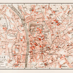 Graz town plan, 1903