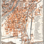Innsbruck town plan, 1911