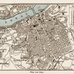 Linz town plan, 1903