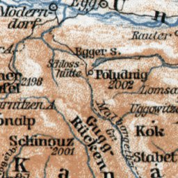 Carinthian Alps (Kärntner Alpen) from Lienz to Wörther-See district, 1910