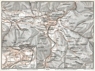 Ischl (Bad Ischl) and environs, 1910